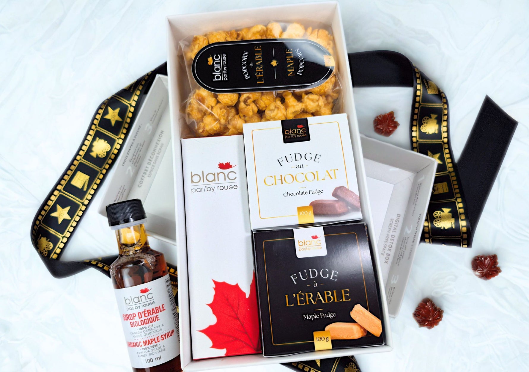 Box-Office Érable – Cadeau corporatif Gourmet Cinéma