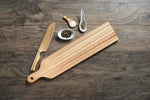 Breadboard with crumb grooves (5 x 24 x 0.75 in)