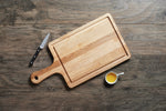 Handle board with groove (10 x 20 x 0.75 in)