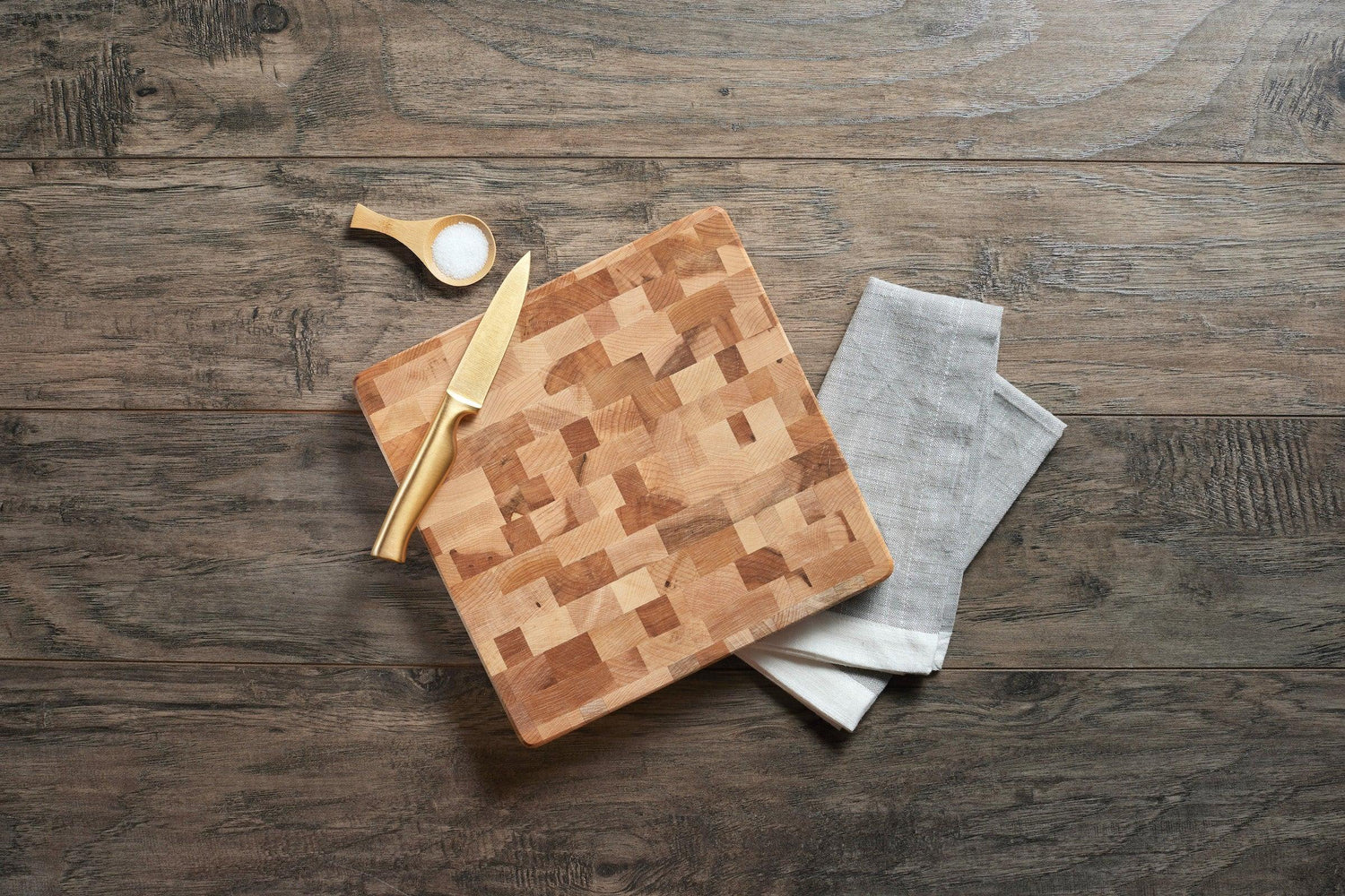 Butcher block (10 x 10 x 1 in)