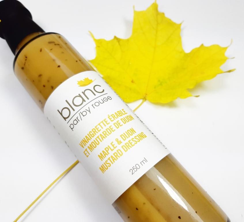 Vinaigrette érable et moutarde de dijon