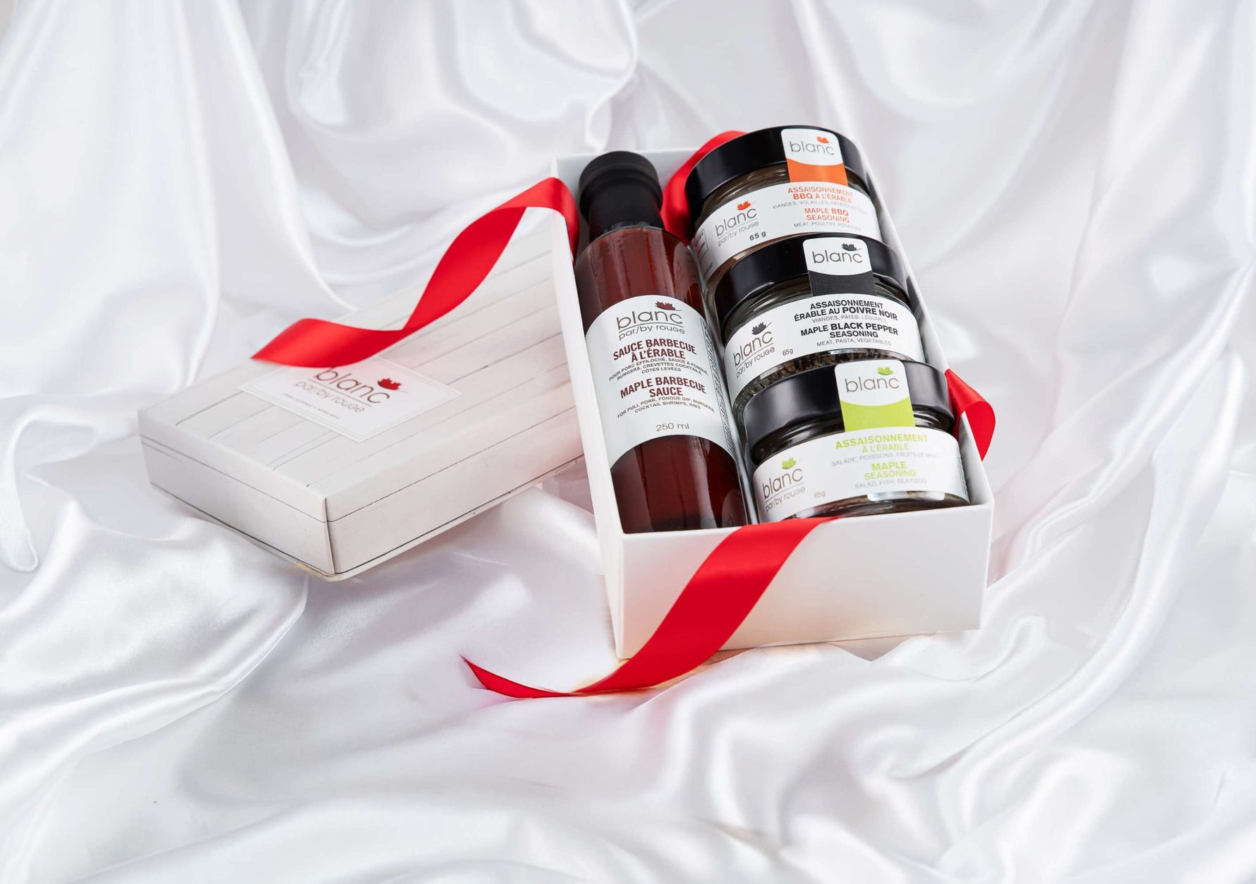 Coffret cadeau à l&rsquo;érable Élégance & BBQ corporatif