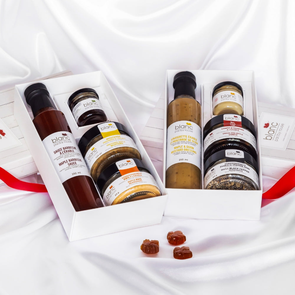 coffret cadeau corporatif gourmet érable la totale