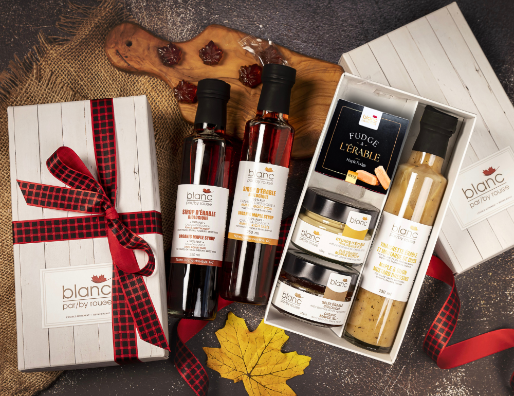 ensemble cadeau erable memorable corporatif quebecois