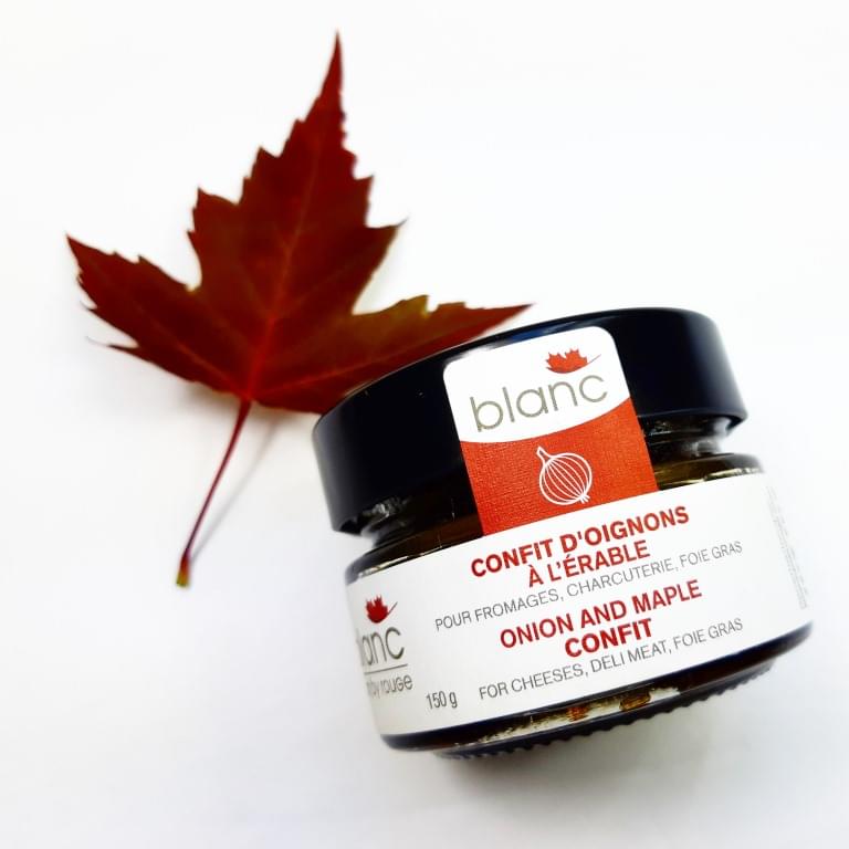 confit d'oignon à l'érable