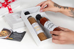 Creer votre coffret duo - cadeaux corporatifs gourmets maplegift blanc par rouGe