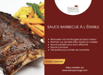 sauce BBQ érable