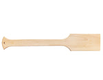 Grattoir pour BBQ en bois d'érable (4.5 x 26 x 0.75 po)- blanc par rouGe personnalisable avec votre logo