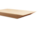 Grattoir pour BBQ en bois d'érable (4.5 x 26 x 0.75 po)- blanc par rouGe personnalisable avec votre logo