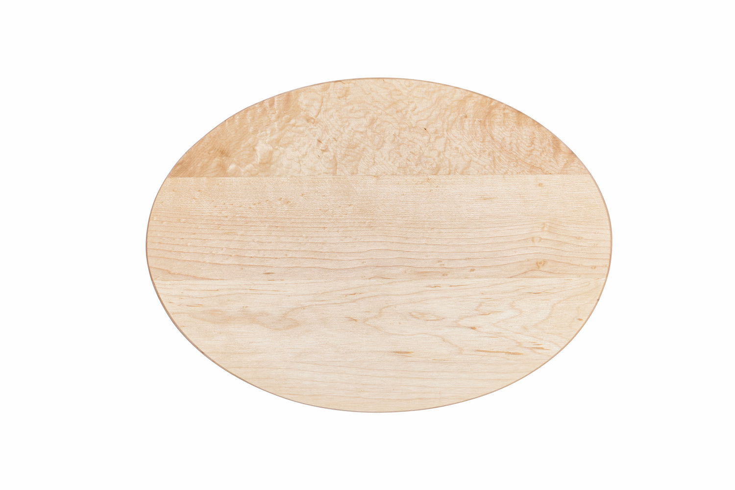 Planche ovale avec rainure (9 x 12.75 x 0.75 po)