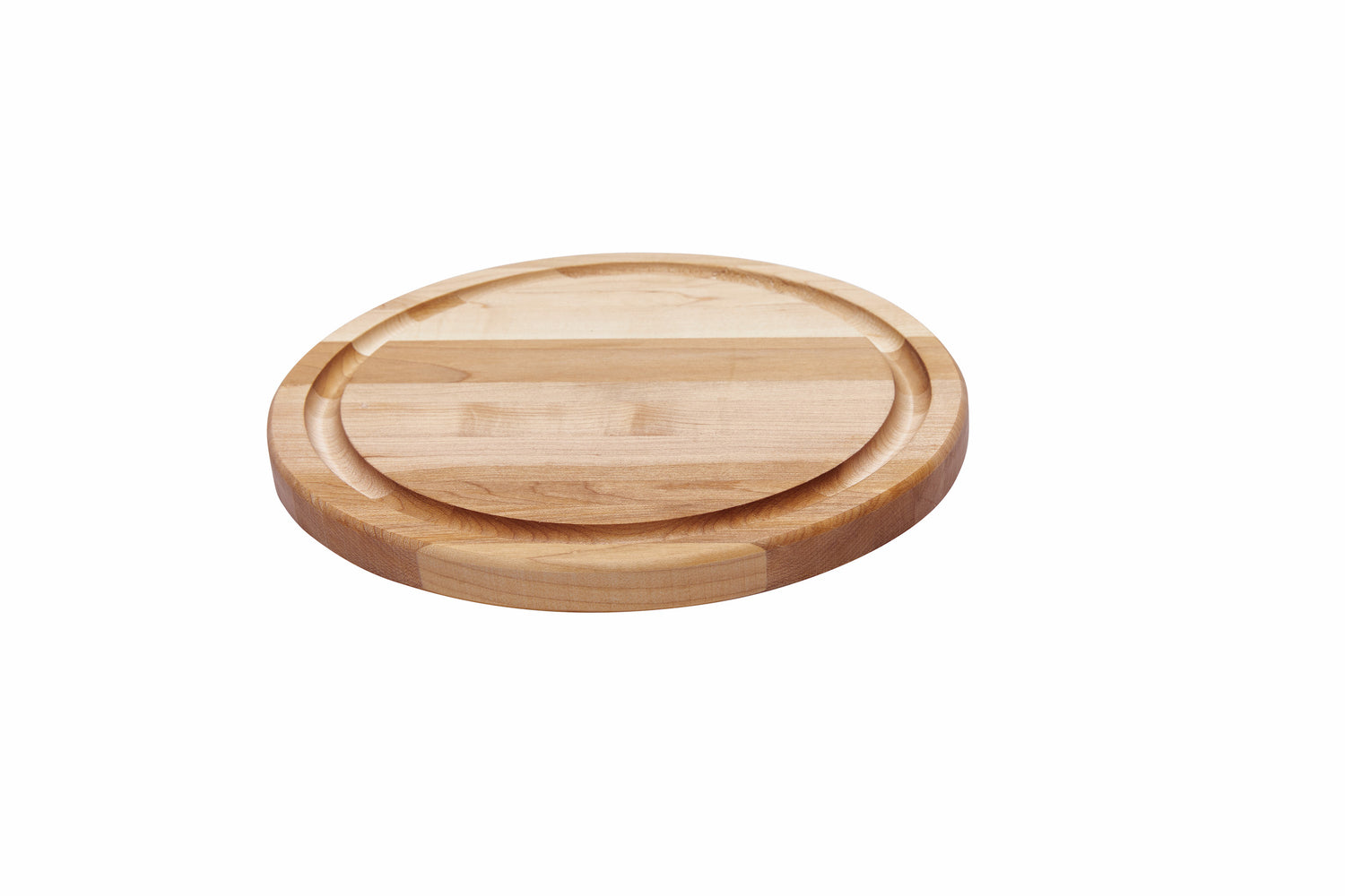 Planche ronde avec rainure (9.5 po x 0.75 po)
