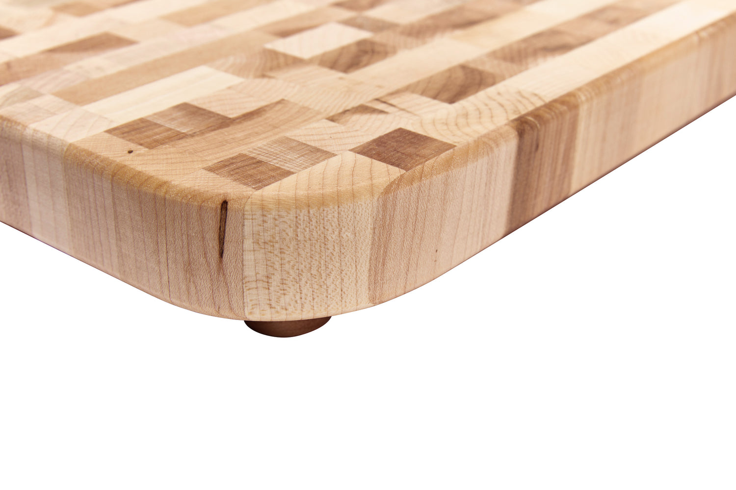 Bloc à dépecer pattes en bois (14 x 14 x 1.25 po)