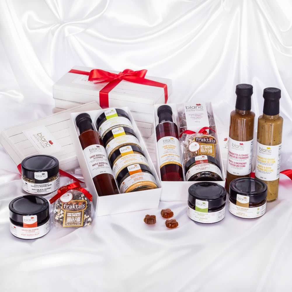 coffret cadeau corporatif gourmet érable c&rsquo;est trop pour moi