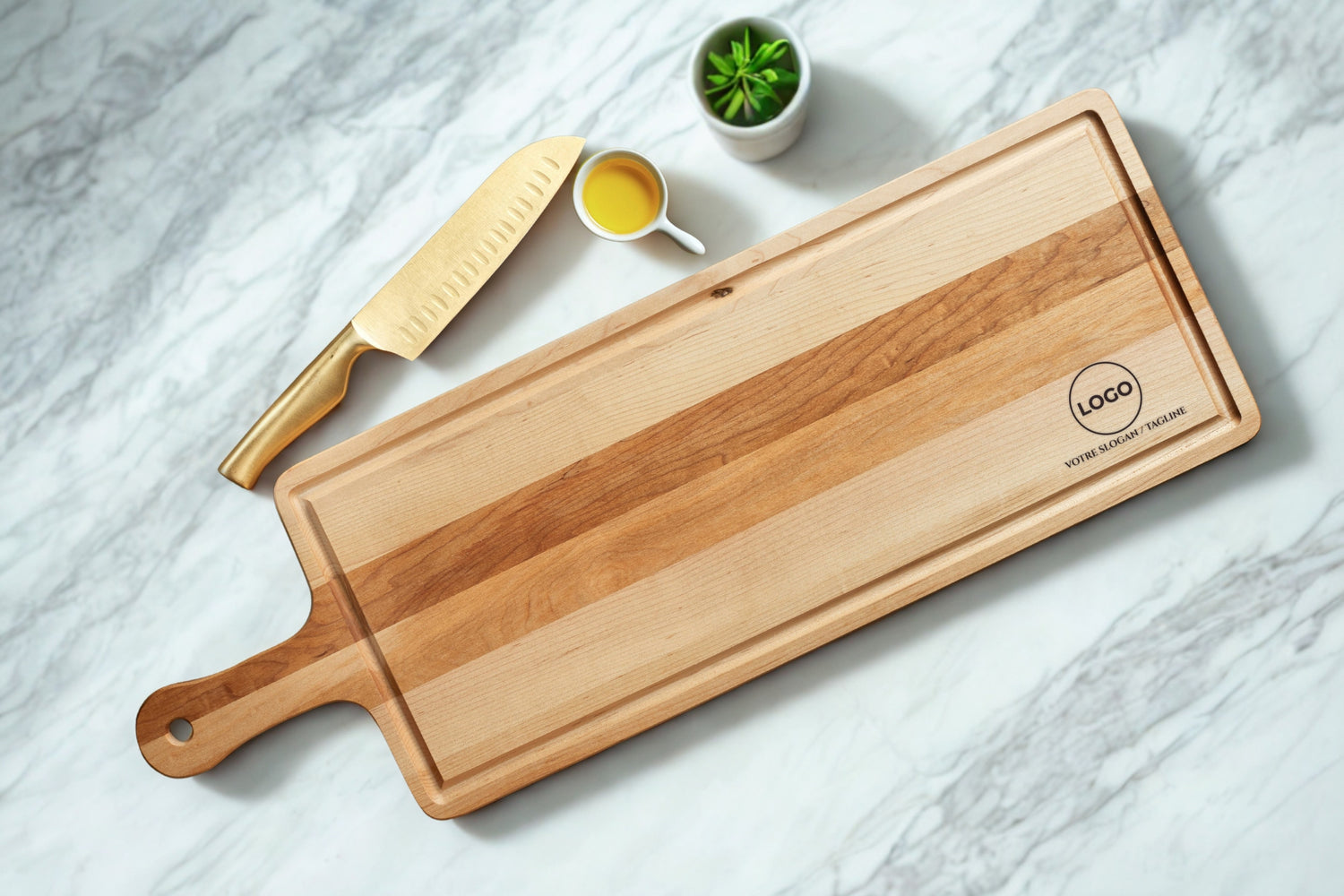 Handle board (10 x 30 x 0.75 in)