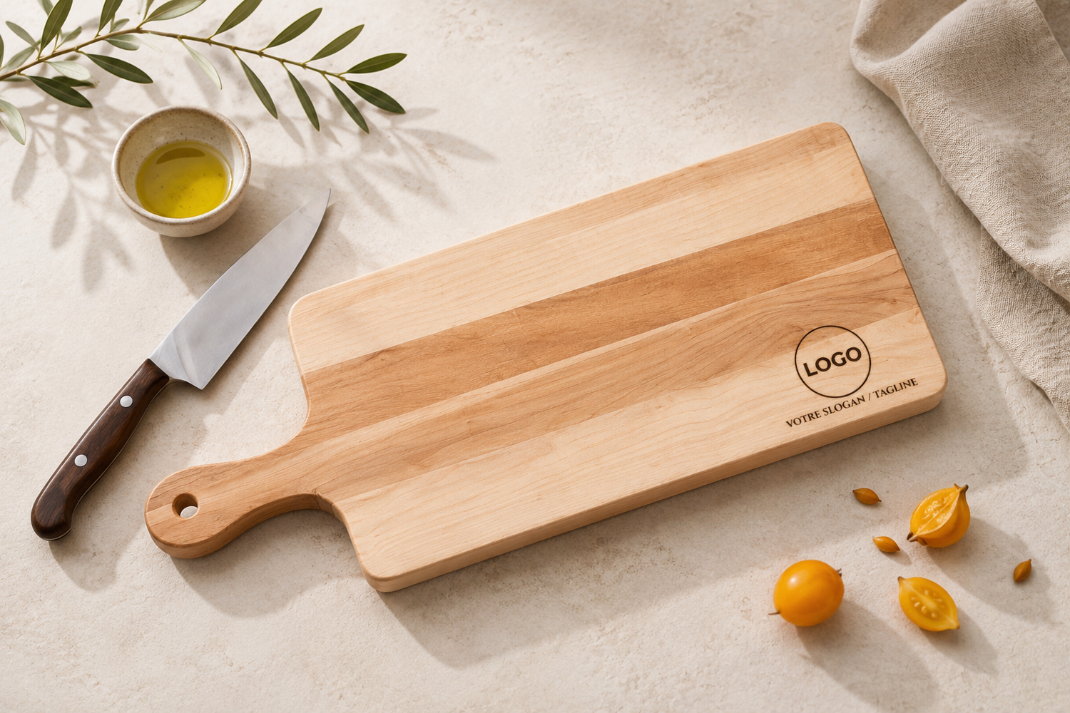 Handle board (8 x 20 x 0.75 in)
