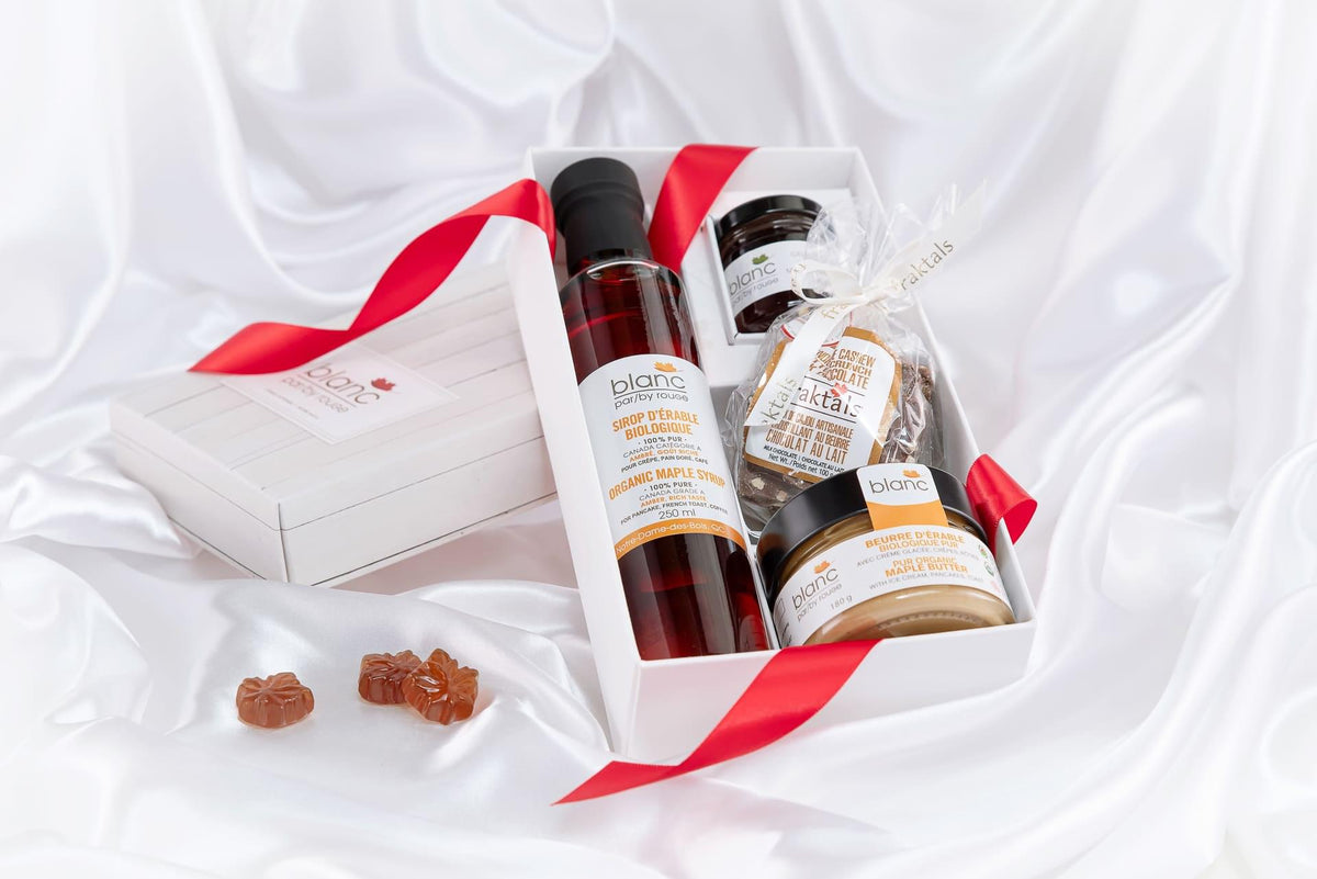 Sélection gourmande coffrets cadeaux corporatifs erables reconnaissance