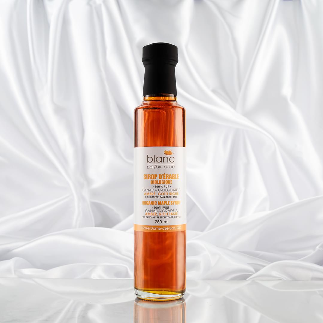 Sirop d_erable biologique ambre