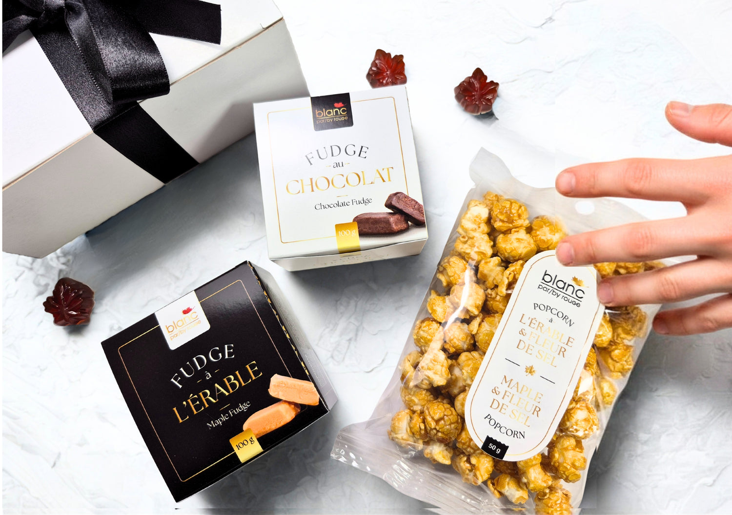 Custom-made gourmet box