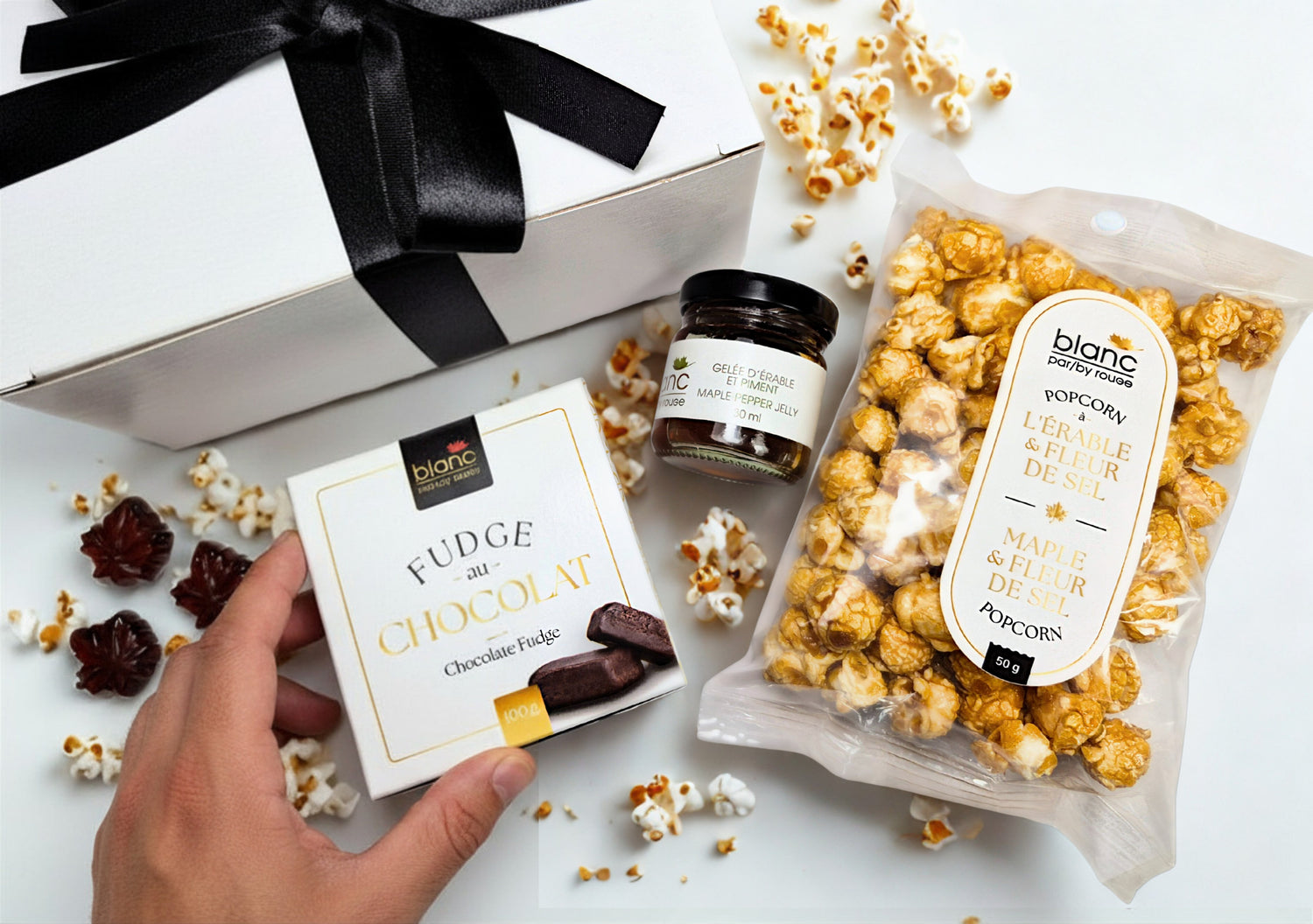 Custom-made gourmet box