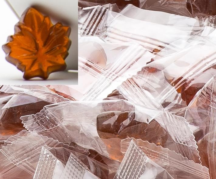 bonbons durs à l&rsquo;érable