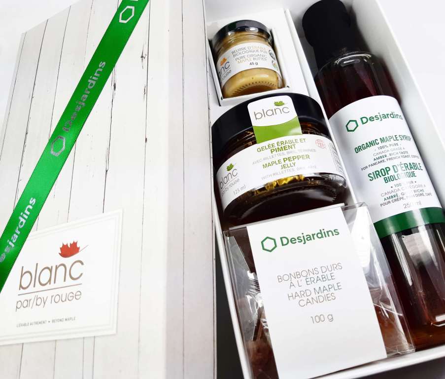 coffret à l&rsquo;érable traditionnel desjardins petit