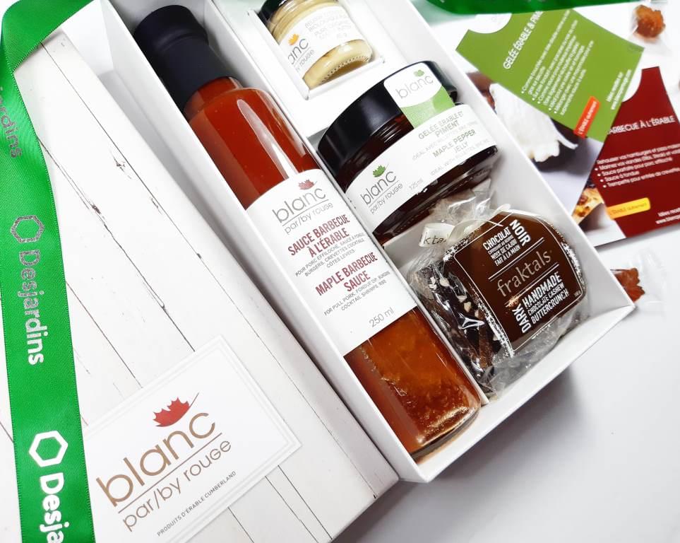 coffrets gourmets érable découverte desjardins petit