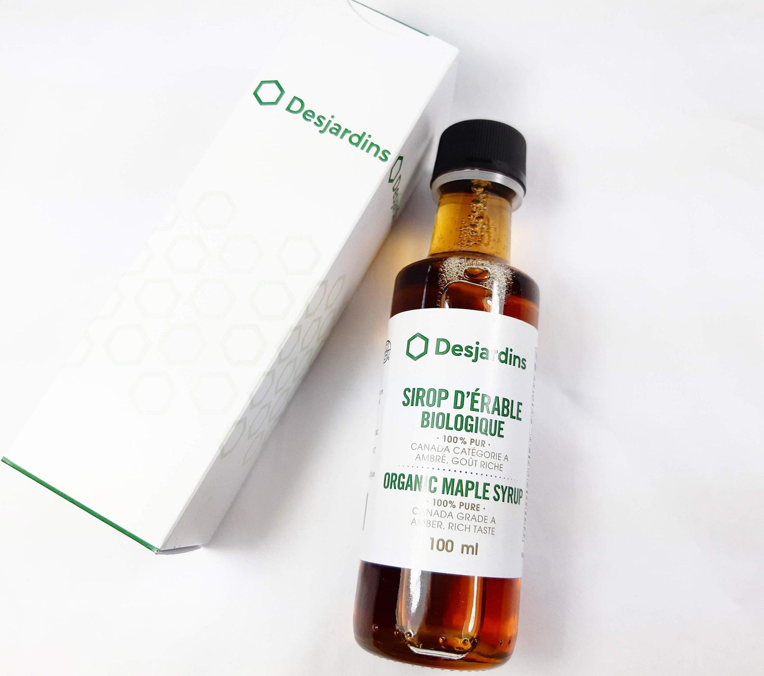 sirop 100ml desjardins dans son boitier