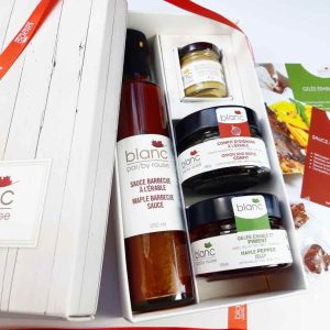 Quebec corporate gift box gourmet terroir extravagance